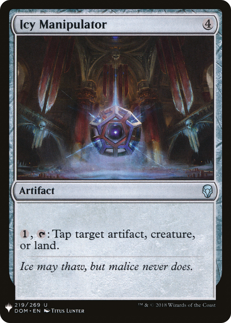 Icy Manipulator (DOM-219) - The List