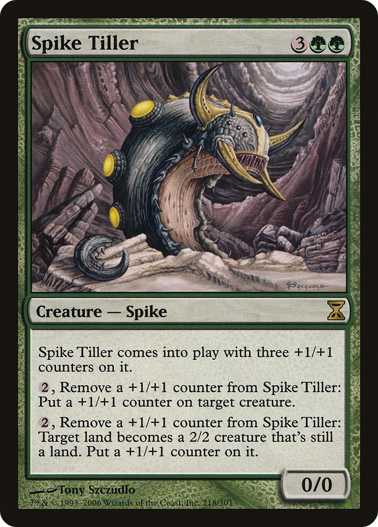 Spike Tiller (218) Foil - Time Spiral