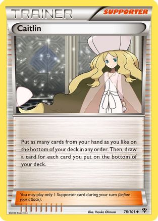 Caitlin (78) Reverse Holofoil - Plasma Blast