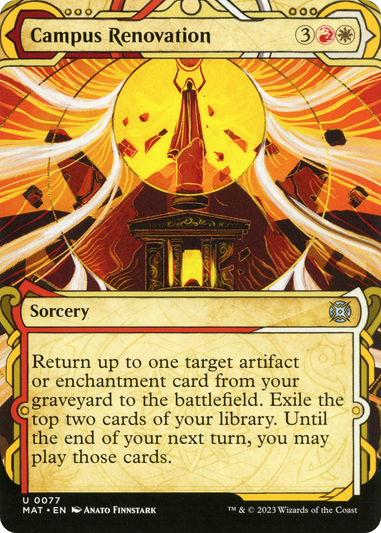 Campus Renovation (Showcase) (077) - March of the Machine: The Aftermath Foil