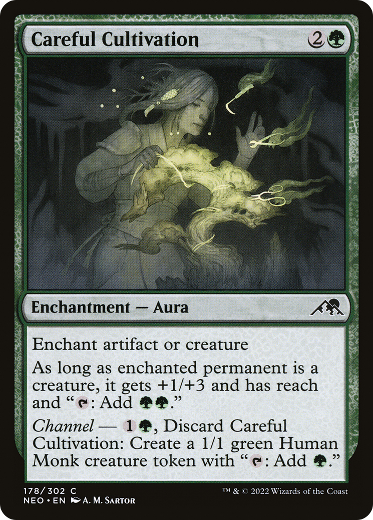 Careful Cultivation (178) - Kamigawa: Neon Dynasty Foil
