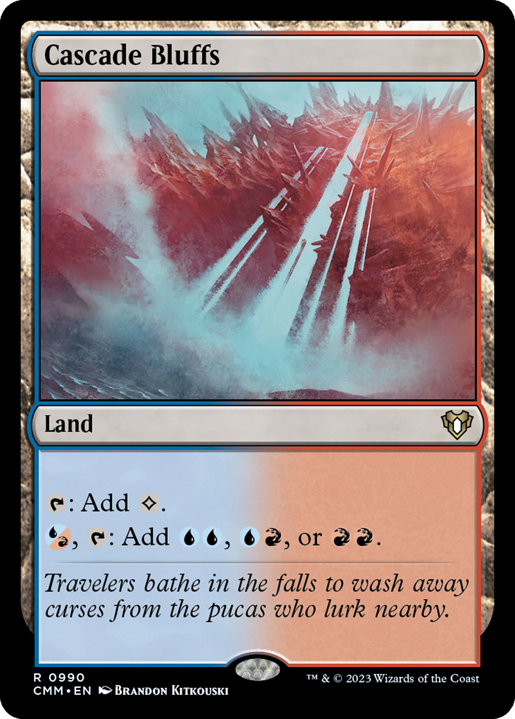 Cascade Bluffs (990) - Commander Masters