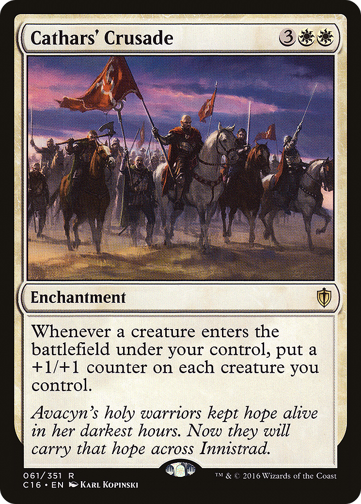 Cathars' Crusade (061) - Commander 2016