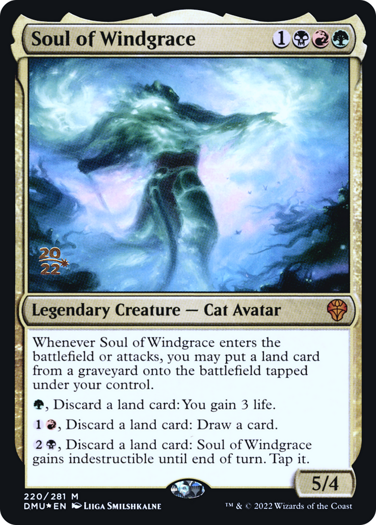 Soul of Windgrace (220s) Foil - Dominaria United Promos
