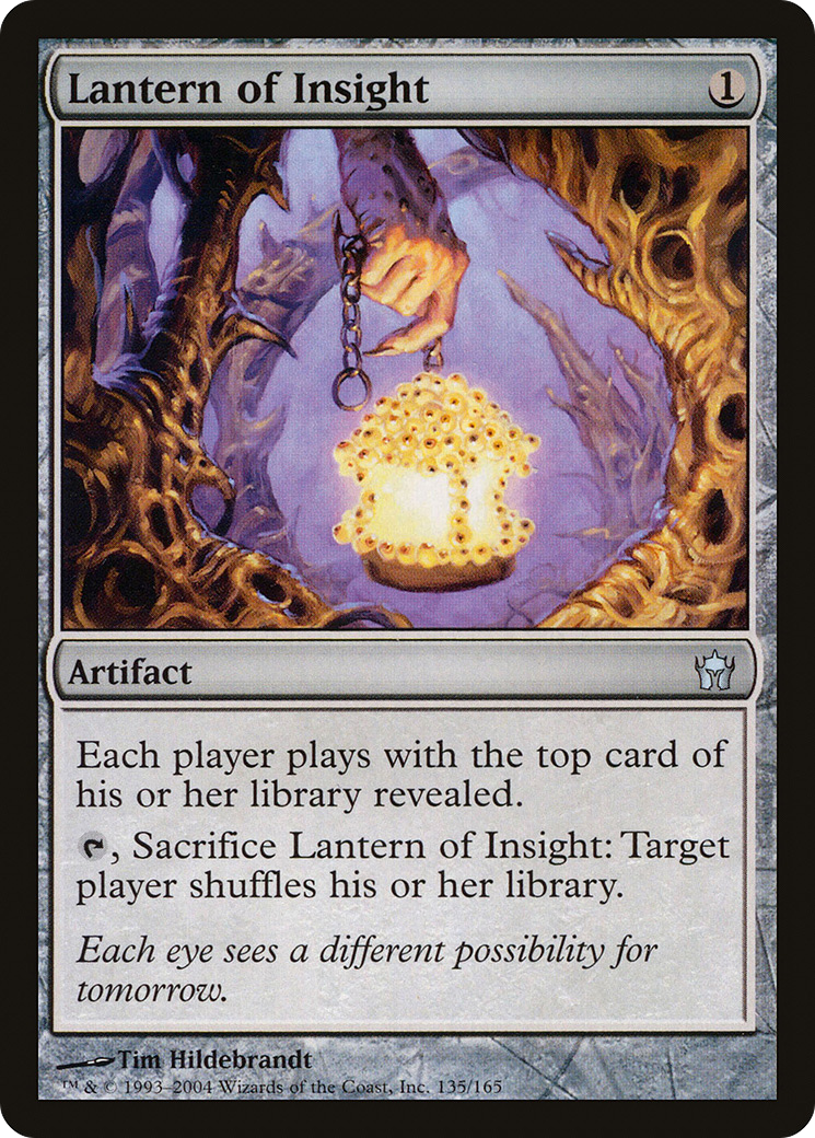 Lantern of Insight (135) Foil - Fifth Dawn