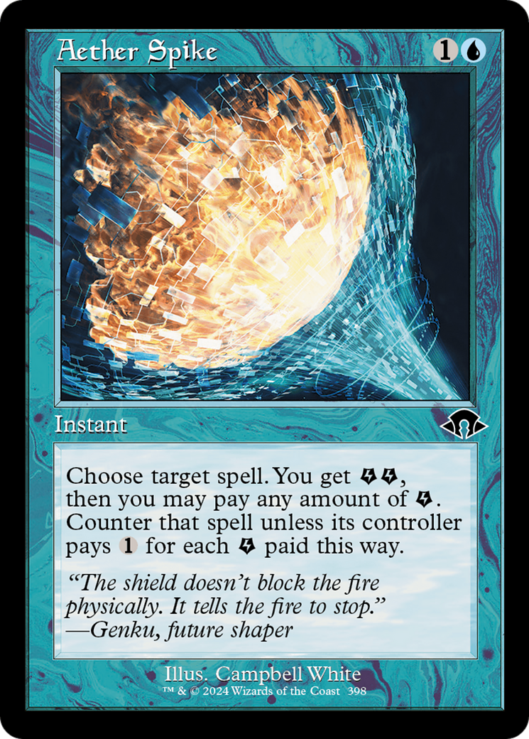 Aether Spike (Retro) (398) Foil - Modern Horizons 3