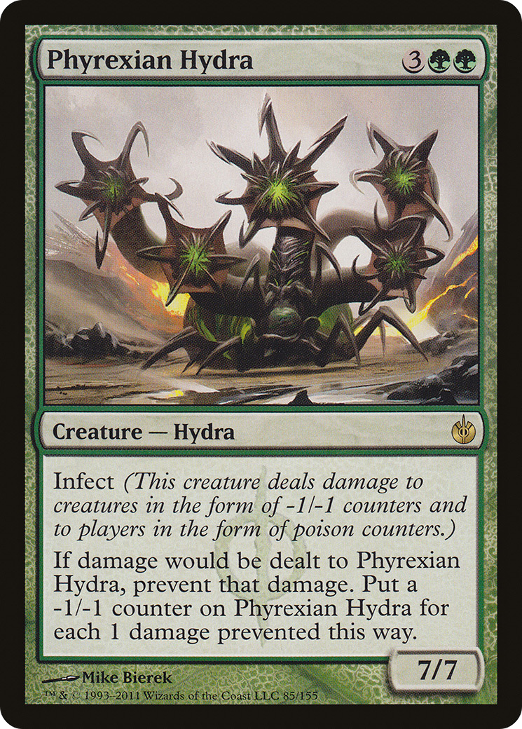 Phyrexian Hydra (085) Foil - Mirrodin Besieged