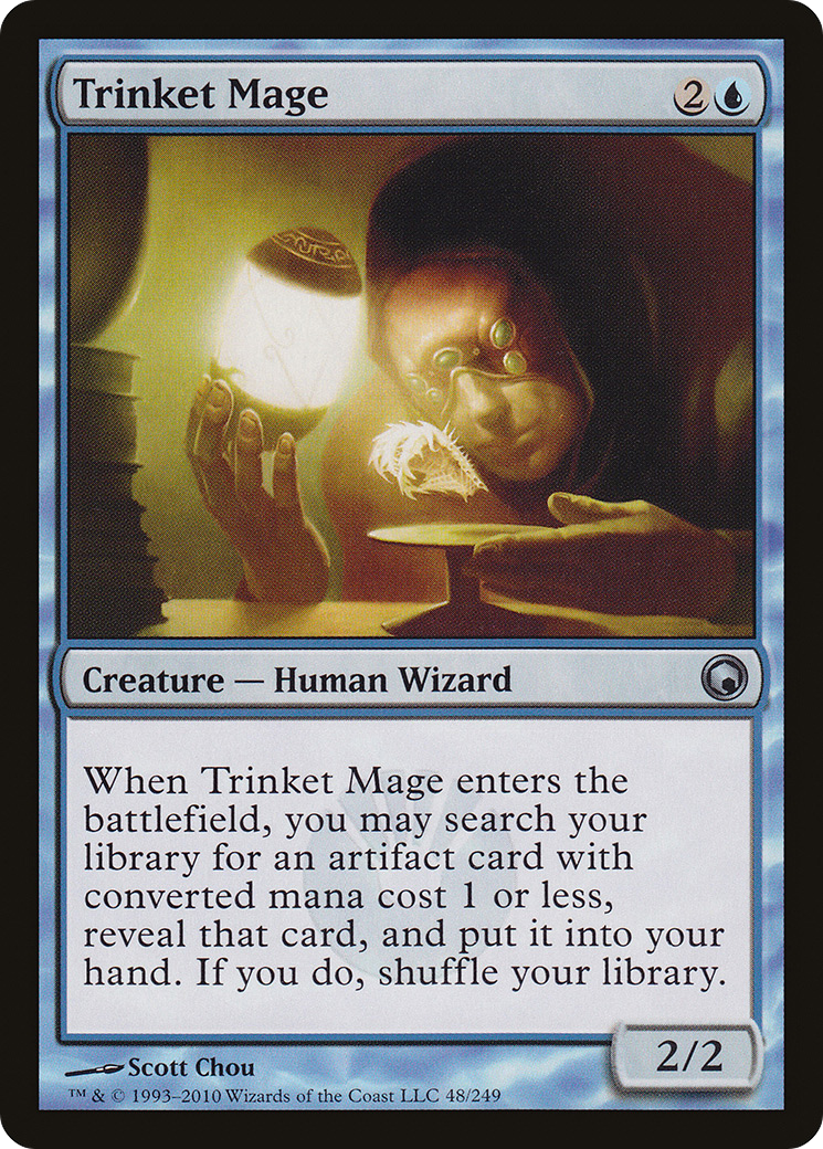 Trinket Mage (048) Foil - Scars of Mirrodin