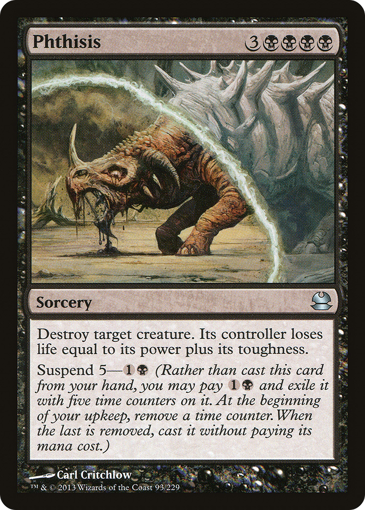 Phthisis (093) Foil - Modern Masters