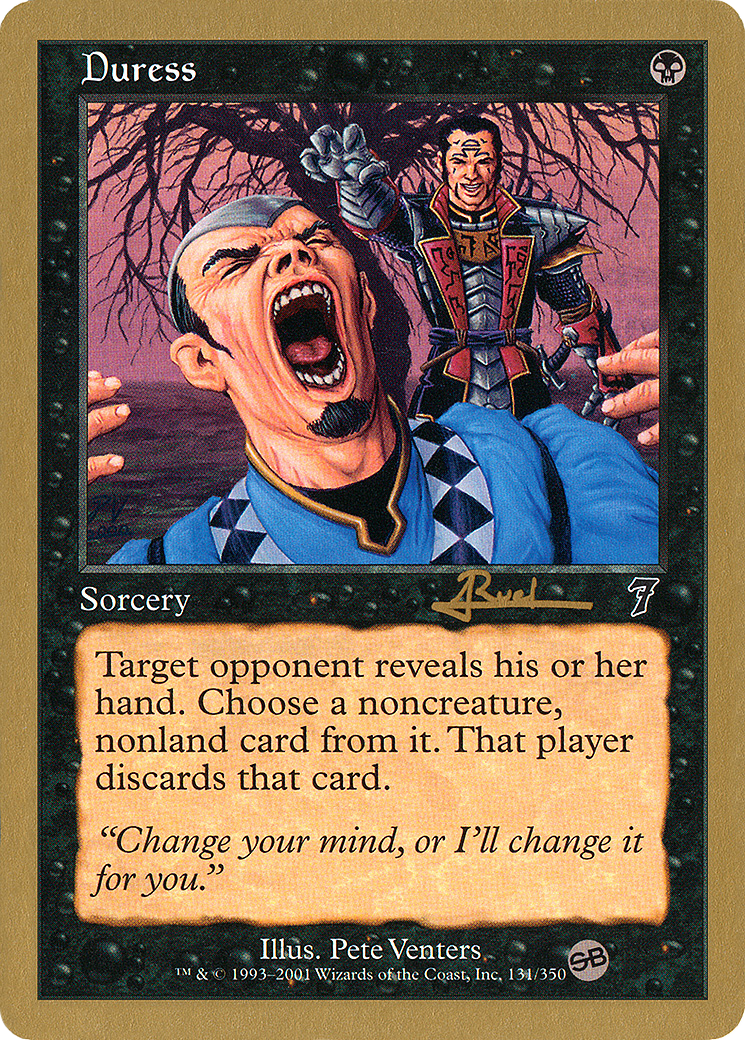 Duress (Retro) (ar131sb) - World Championship Decks 2001