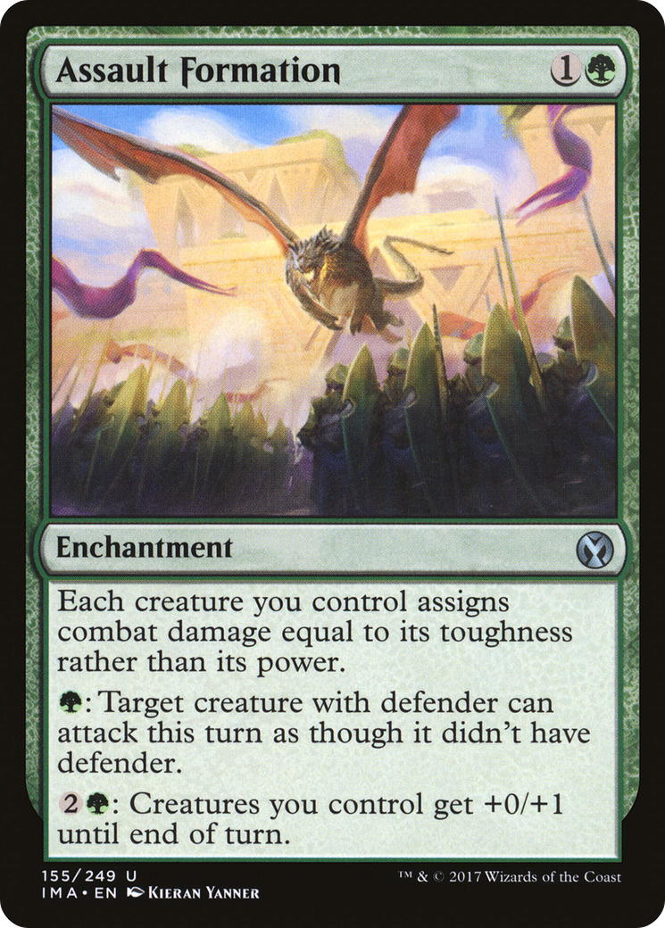 Assault Formation (155) Foil - Iconic Masters