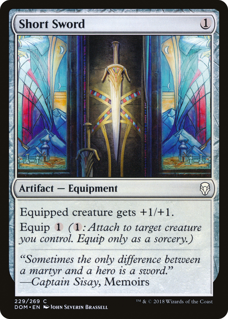 Short Sword (229) Foil - Dominaria