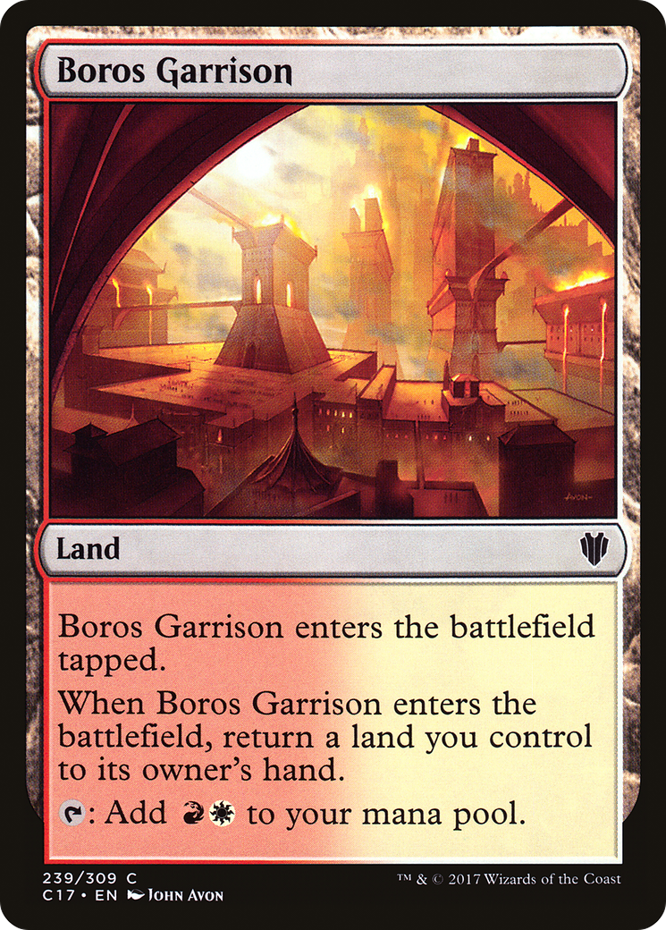 Boros Garrison (239) - Commander 2017