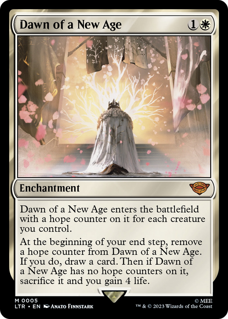 Dawn of a New Age (005) Foil - The Lord of the Rings: Tales of Middle-earth