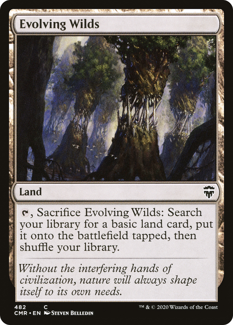 Evolving Wilds (482) - Commander Legends
