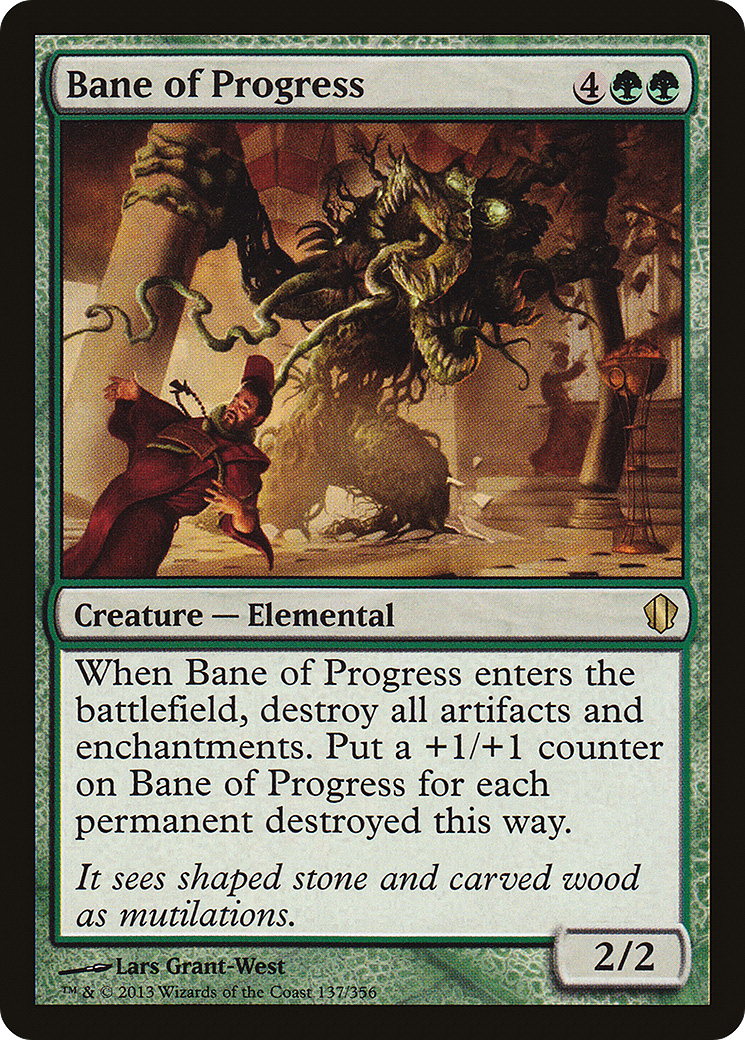 Bane of Progress (137) - Commander 2013