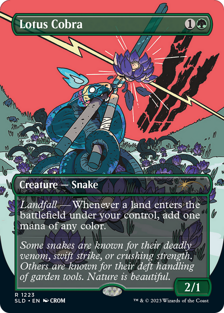 Lotus Cobra (1223) Foil - Secret Lair Drop