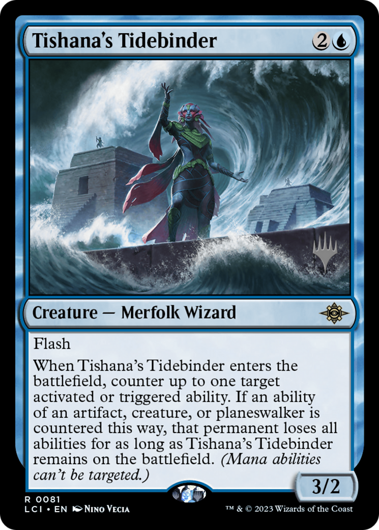 Tishana's Tidebinder (081) Foil - The Lost Caverns of Ixalan Promos