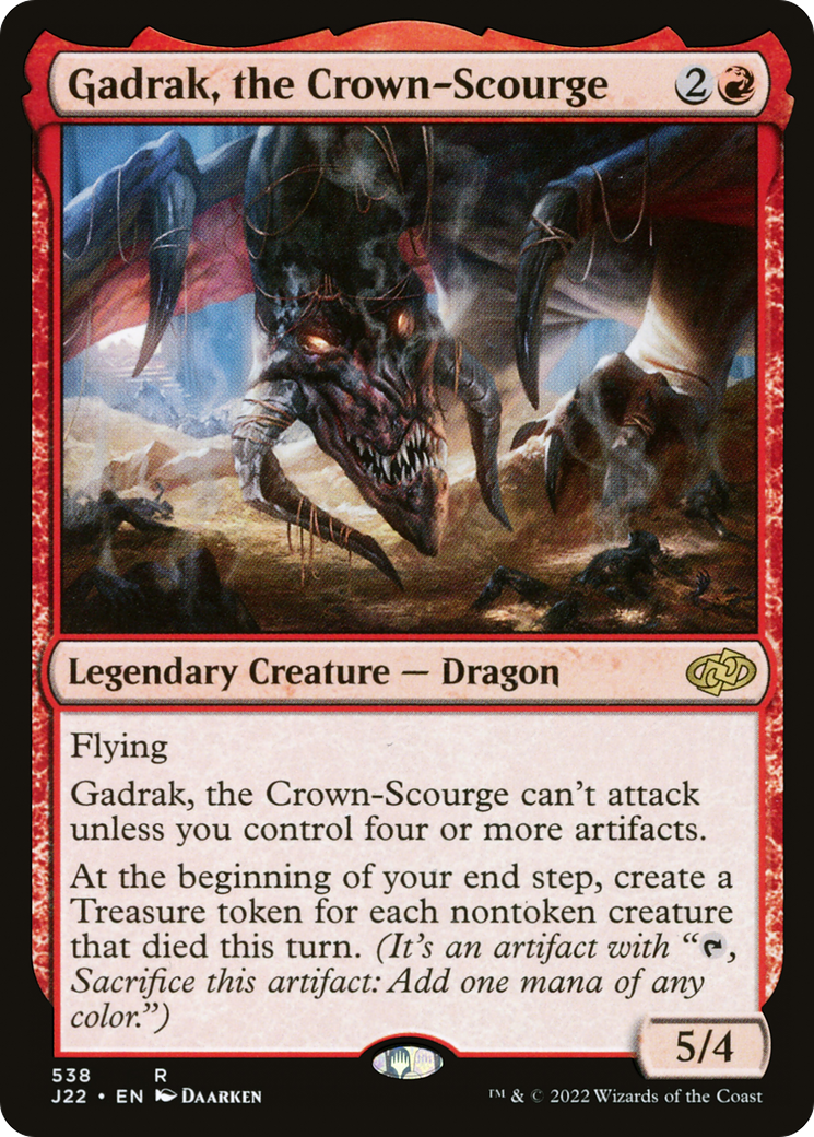 Gadrak, the Crown-Scourge (538) - Jumpstart 2022