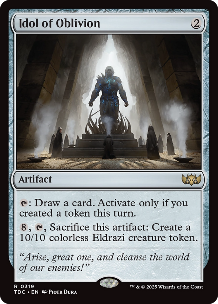Idol of Oblivion (319) - Commander: Tarkir: Dragonstorm