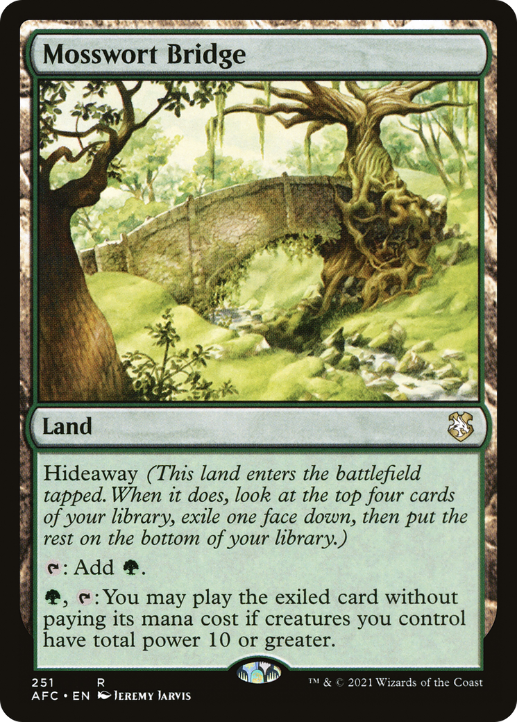 Mosswort Bridge (251) - Forgotten Realms Commander