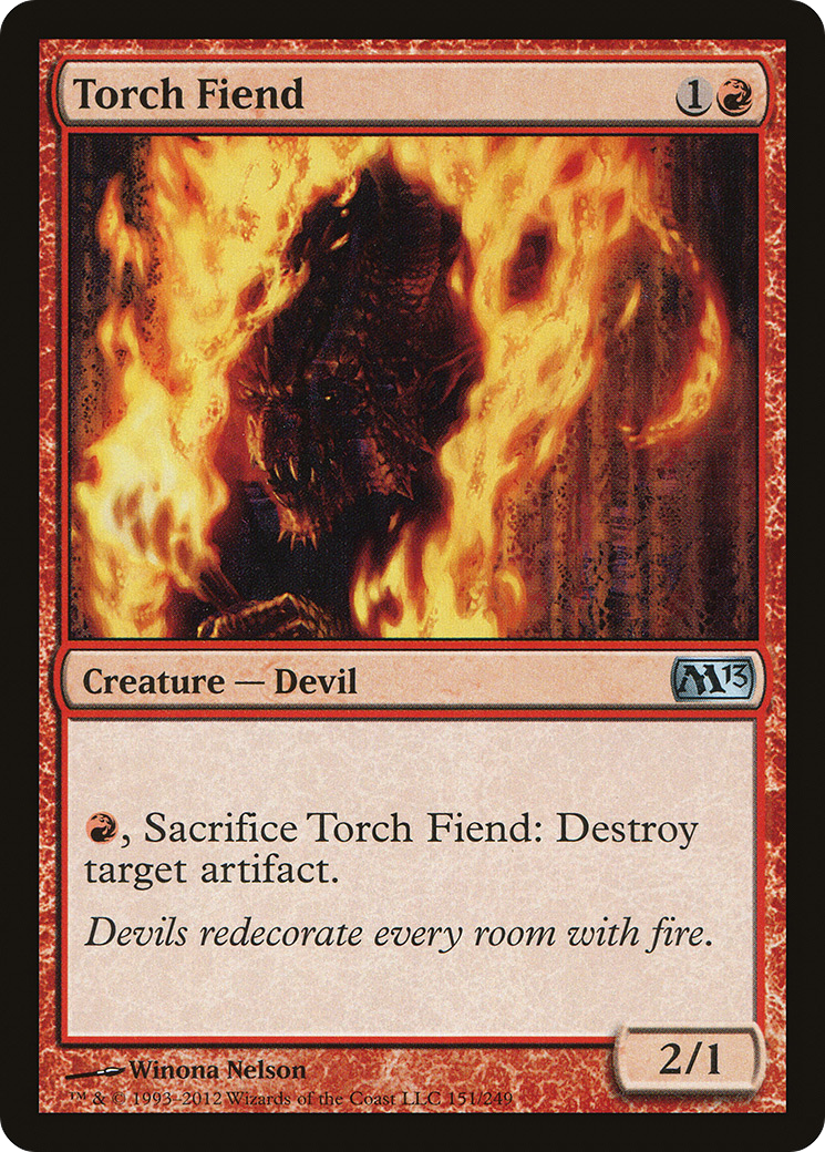 Torch Fiend (151) Foil - Magic 2013