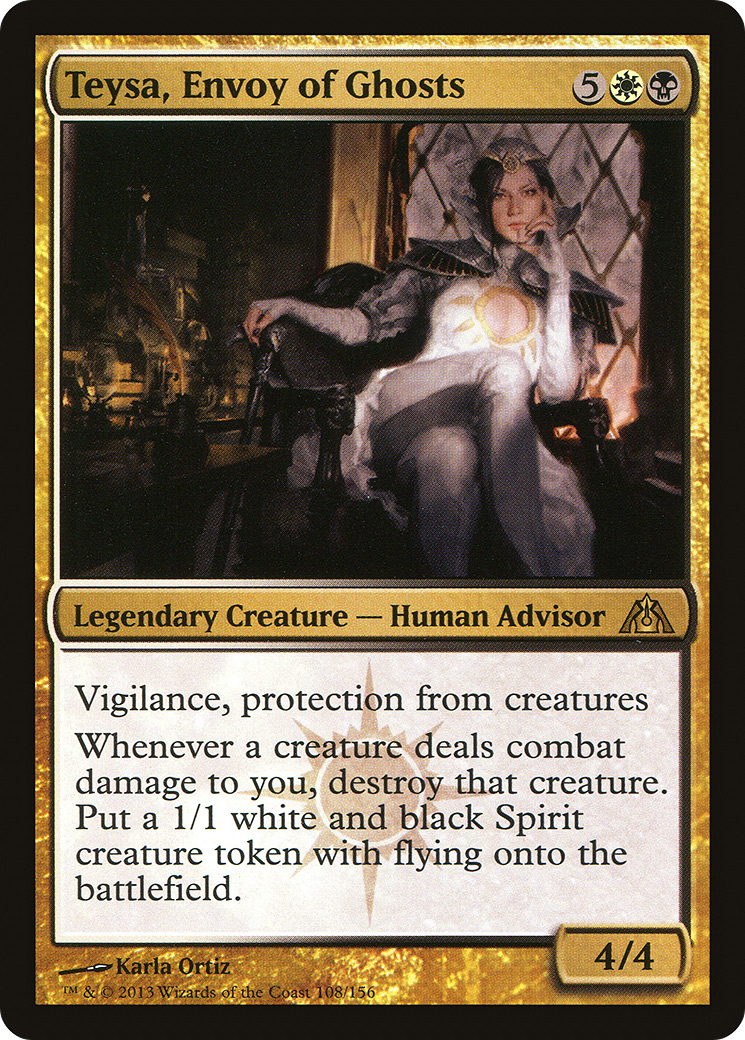 Teysa, Envoy of Ghosts (108) Foil - Dragon's Maze