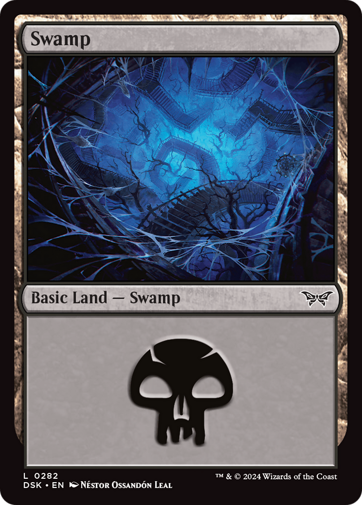 Swamp (282) Foil - Duskmourn: House of Horror