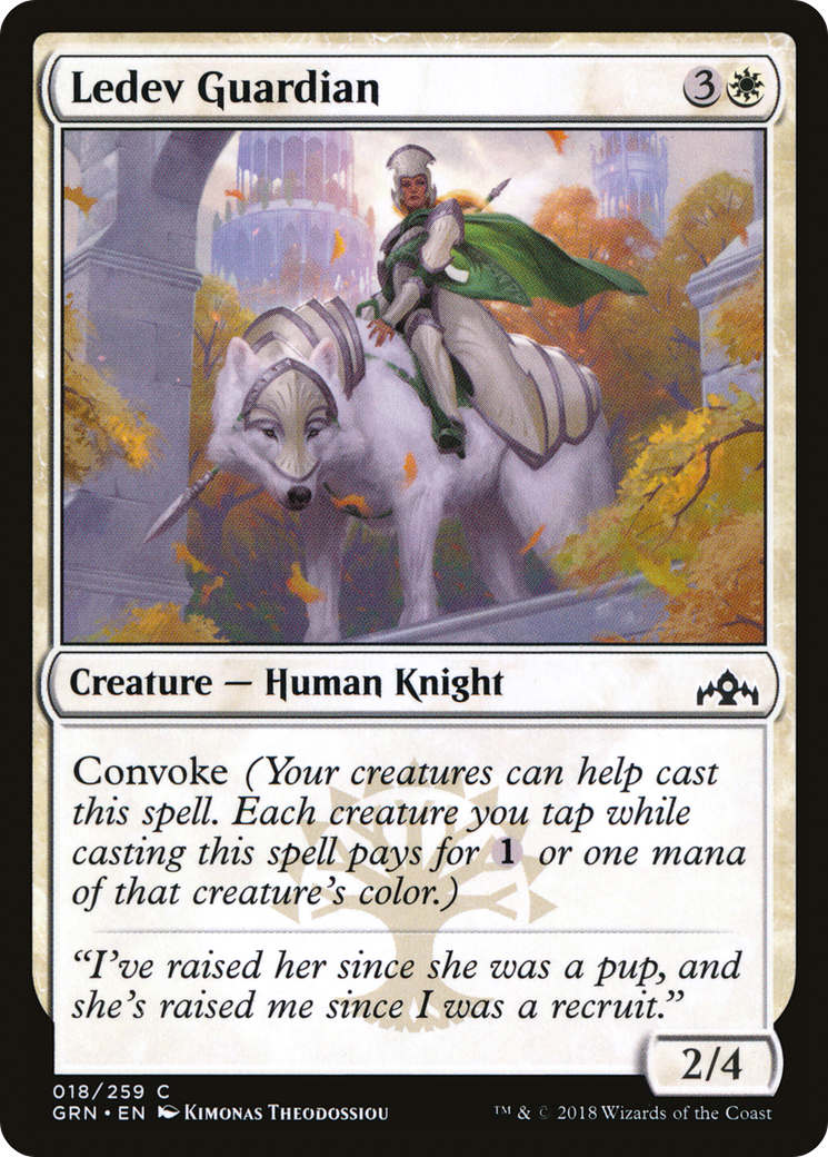 Ledev Guardian (018) - Guilds of Ravnica