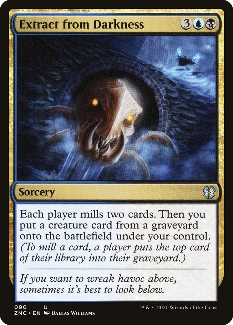 Extract from Darkness (090) - Zendikar Rising Commander