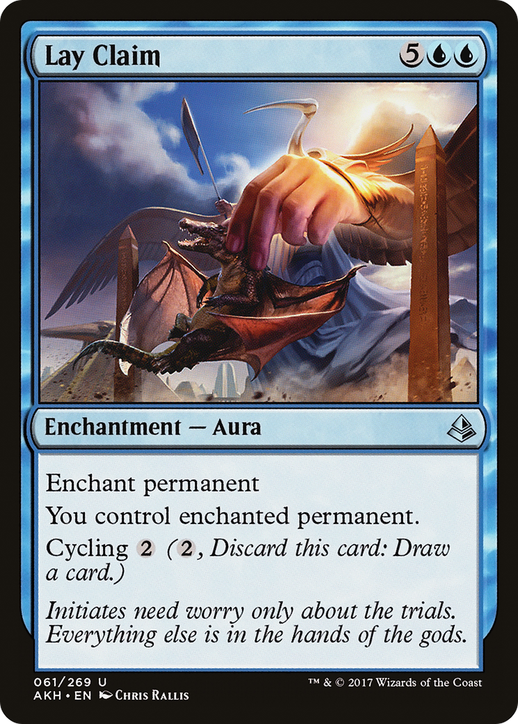 Lay Claim (061) Foil - Amonkhet