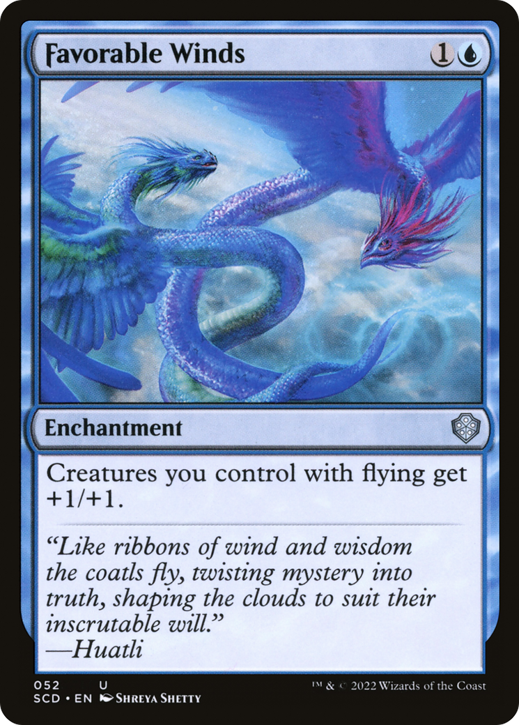 Favorable Winds (052) - Starter Commander Decks