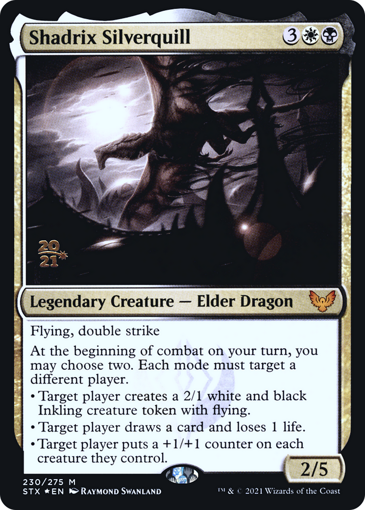 Shadrix Silverquill (230) Foil - Strixhaven: School of Mages Promos