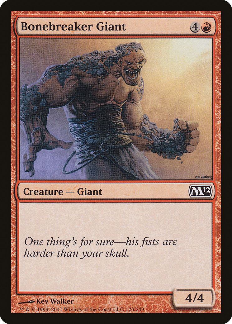 Bonebreaker Giant (123) - Magic 2012