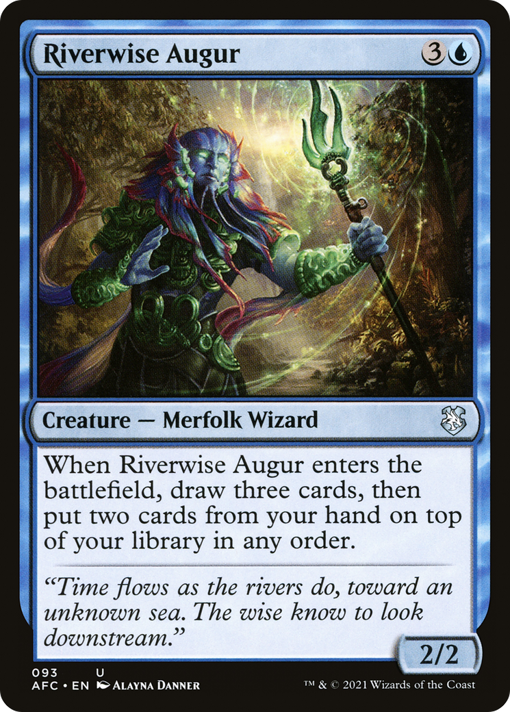 Riverwise Augur (093) - Forgotten Realms Commander