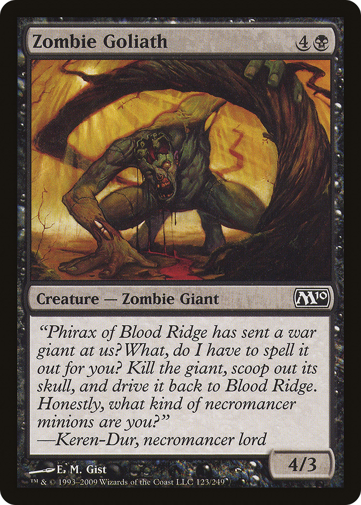 Zombie Goliath (123) - Magic 2010