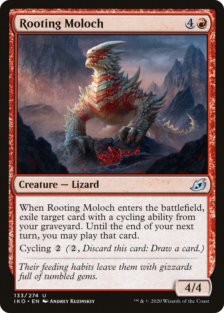 Rooting Moloch (133) Foil - Ikoria: Lair of Behemoths