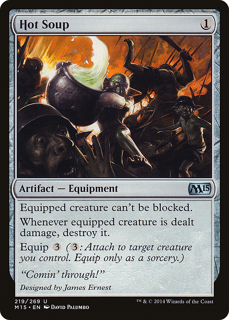 Hot Soup (219) Foil - Magic 2015