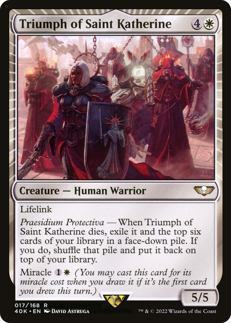 Triumph of Saint Katherine (017) - Warhammer 40,000 Commander