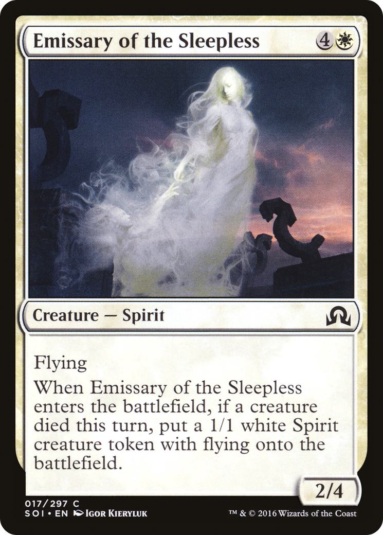 Emissary of the Sleepless (017) Foil - Shadows over Innistrad