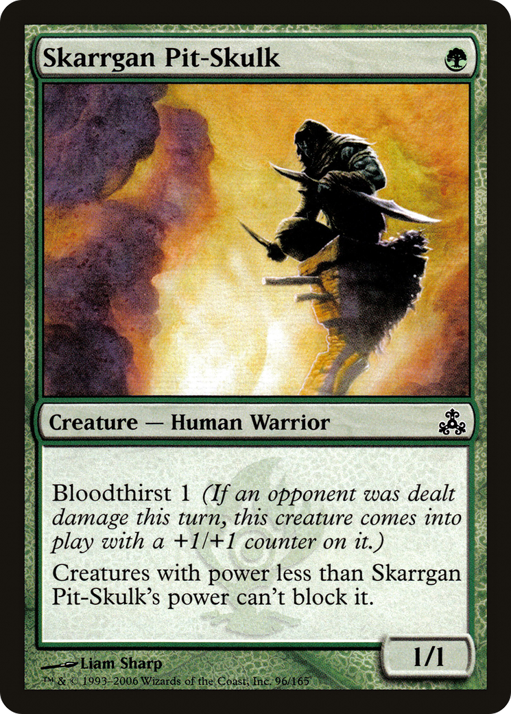 Skarrgan Pit-Skulk (096) Foil - Guildpact