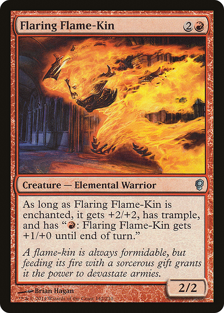 Flaring Flame-Kin (142) Foil - Conspiracy