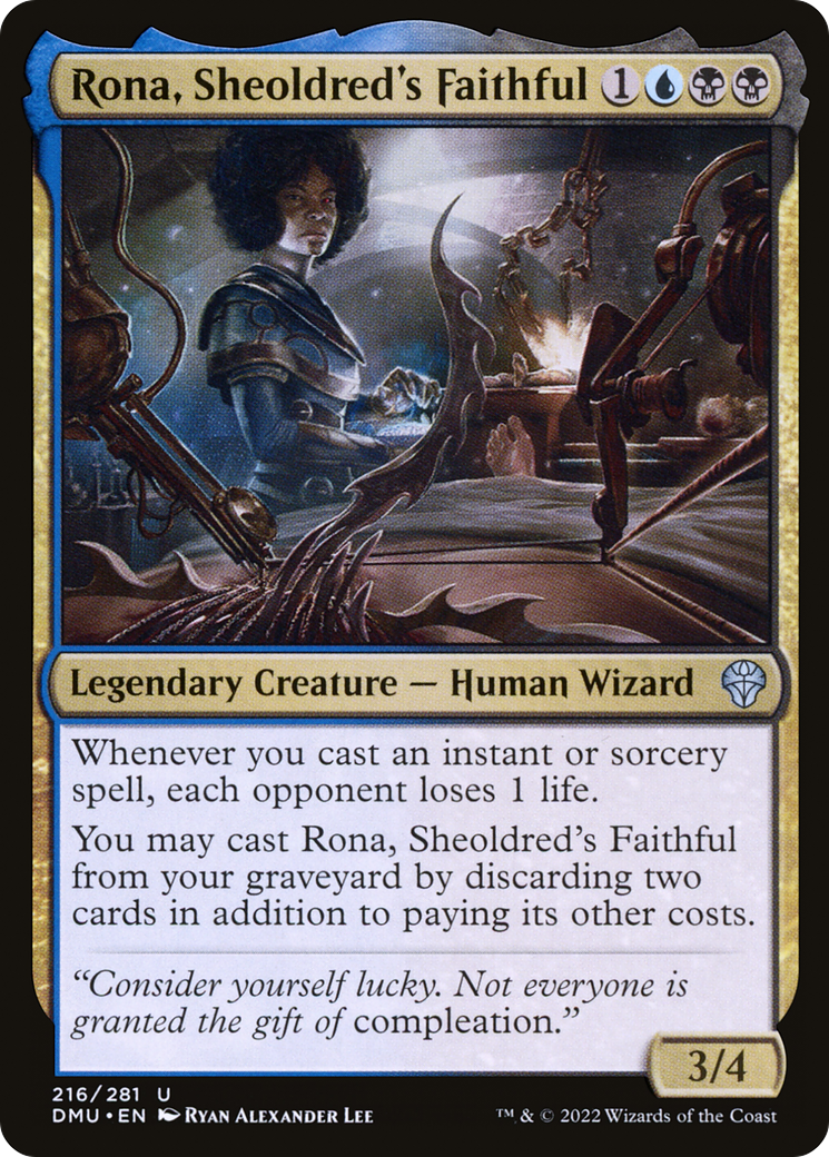 Rona, Sheoldred's Faithful (216) Foil - Dominaria United