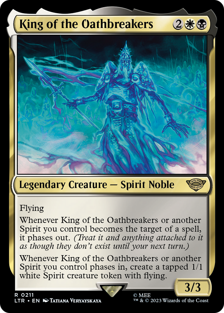 King of the Oathbreakers (211) Foil - The Lord of the Rings: Tales of Middle-earth
