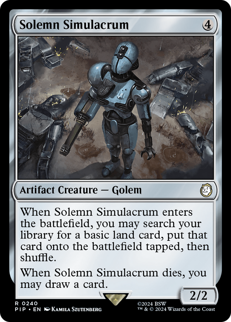 Solemn Simulacrum (240) Foil - Fallout