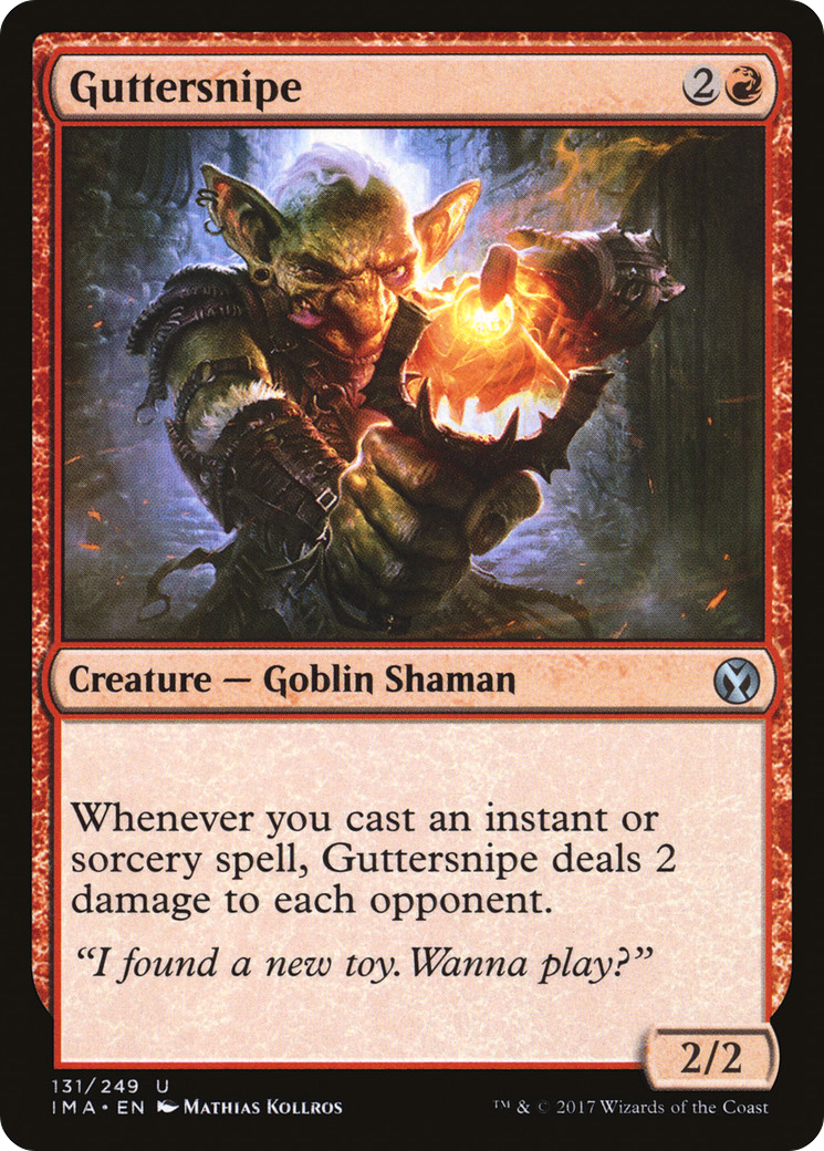 Guttersnipe (131) Foil - Iconic Masters