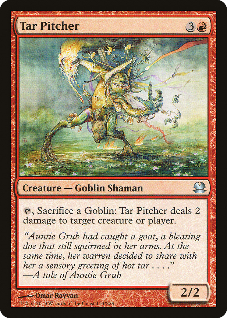 Tar Pitcher (134) Foil - Modern Masters