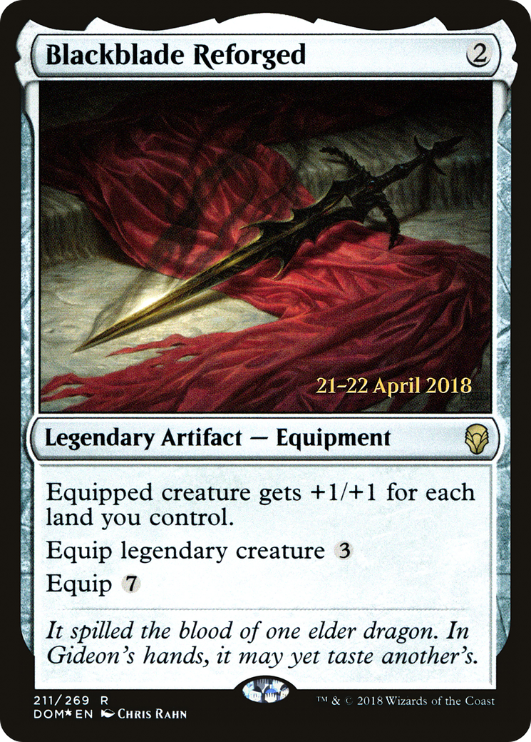 Blackblade Reforged (211) Foil - Dominaria Promos