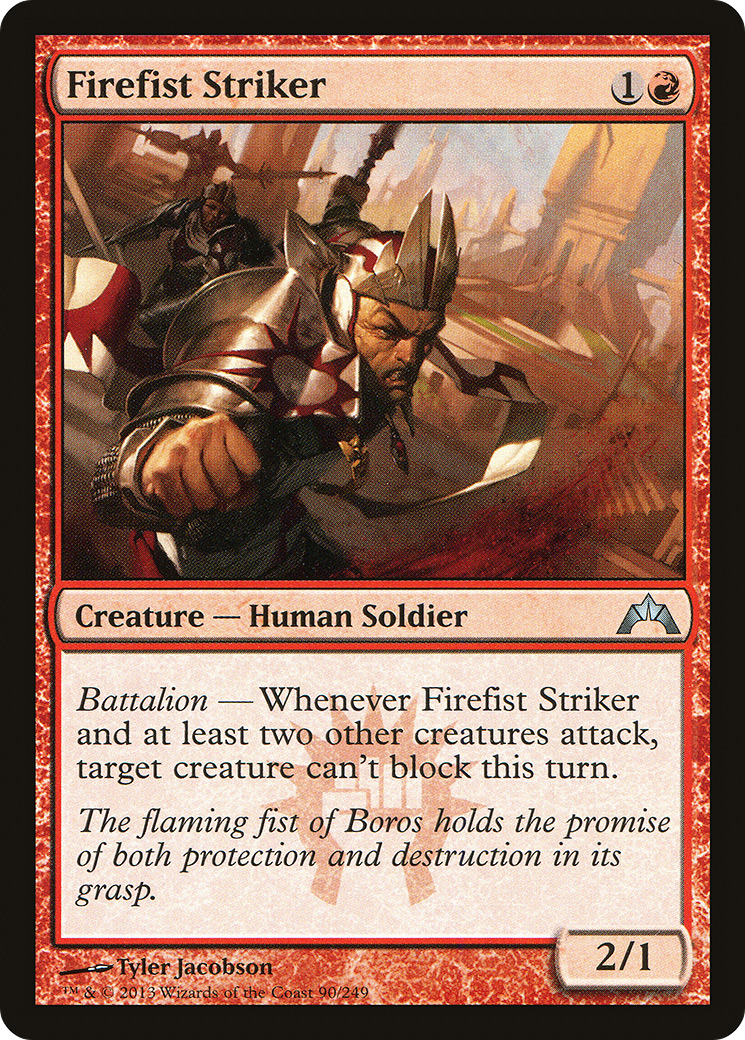 Firefist Striker (090) Foil - Gatecrash