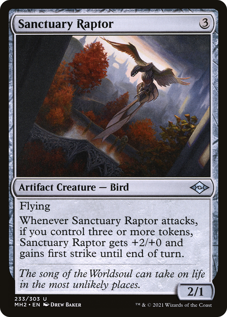 Sanctuary Raptor (233) - Modern Horizons 2